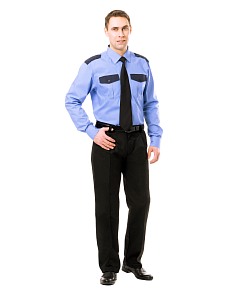 Сорочка мужская «Охранник» с длинным рукавом